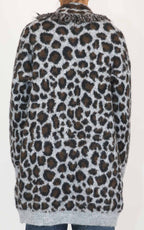 Susymix - Cardigan lungo maculato - Antracite