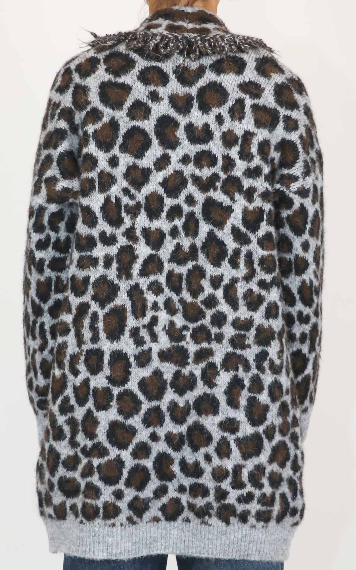 Susymix - Cardigan lungo maculato - Antracite