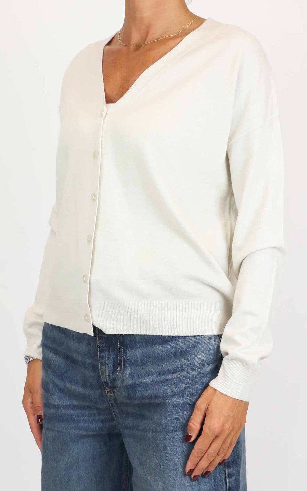 Susymix - Cardigan scollo v - Beige
