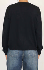 Susymix - Cardigan scollo v - Nero