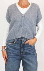 Off-on - Gilet bottoni - Grigio