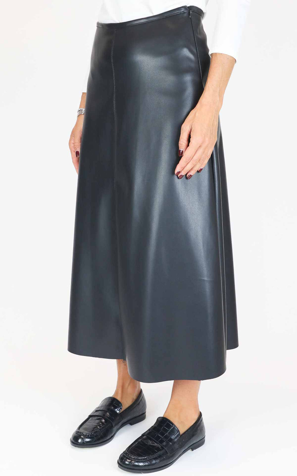 Off-On - Gonna in ecopelle - Nero