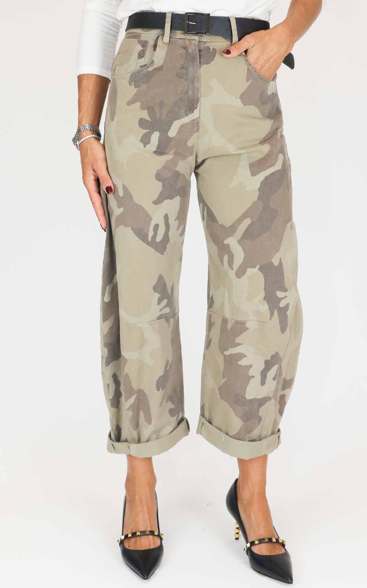 Susymix - Pantalone camouflage - Variante unica