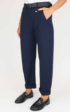 Susymix - Pantalone punto milano - Blu