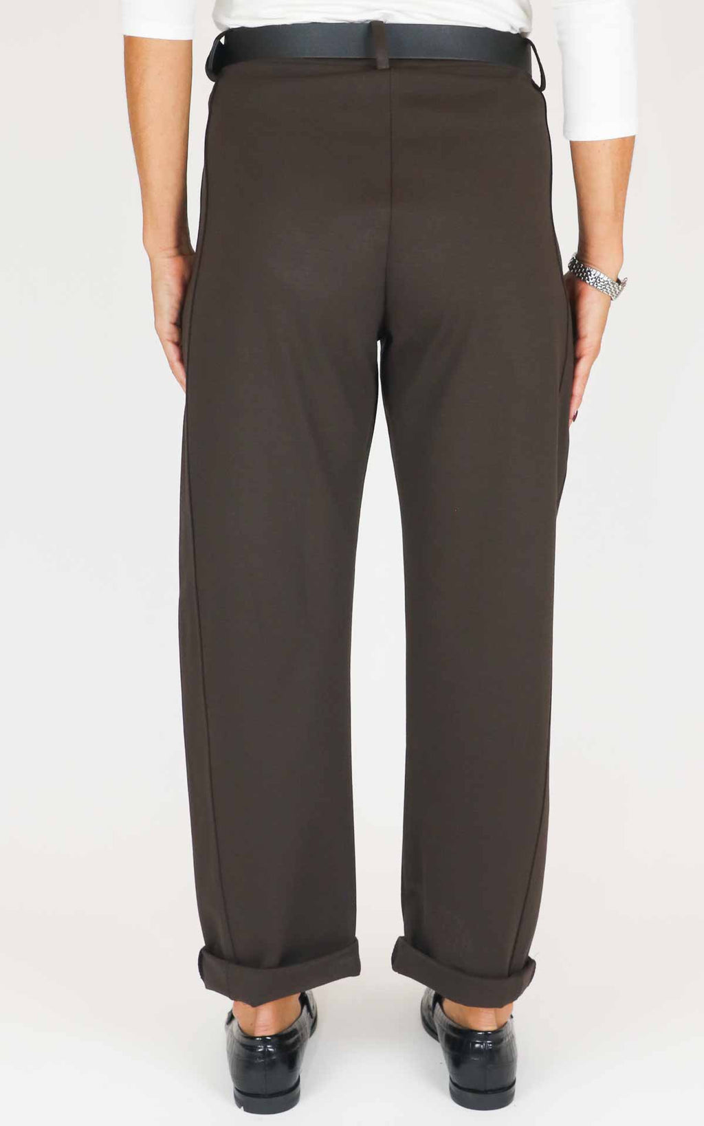 Susymix - Pantalone punto milano - Moro