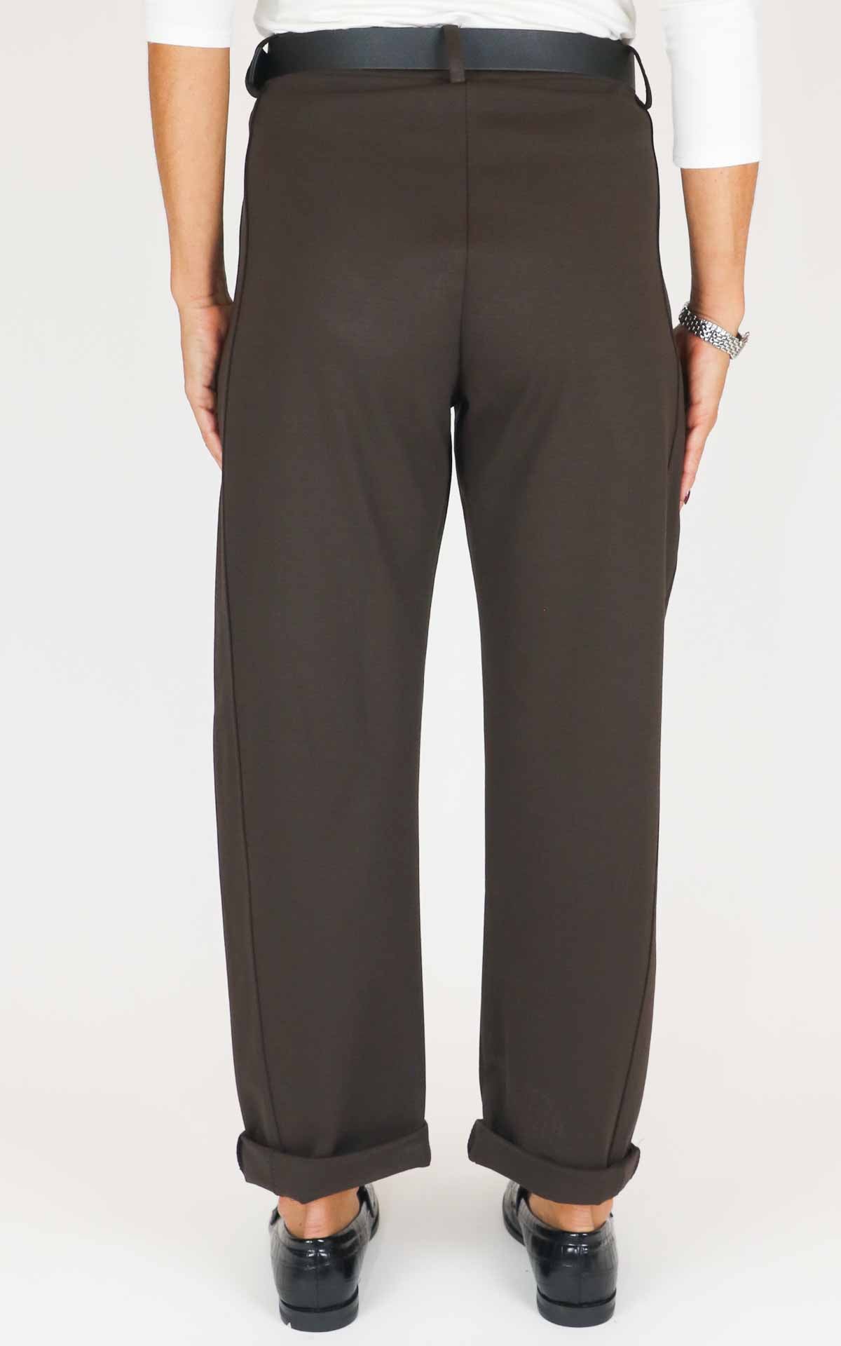 Susymix - Pantalone punto milano - Moro