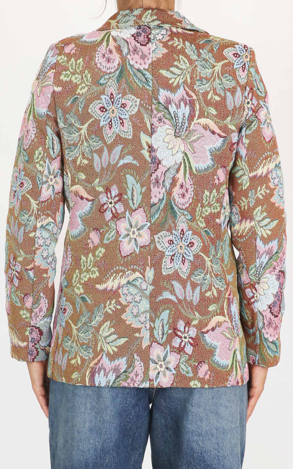 Minth - Blazer damascata - Marrone