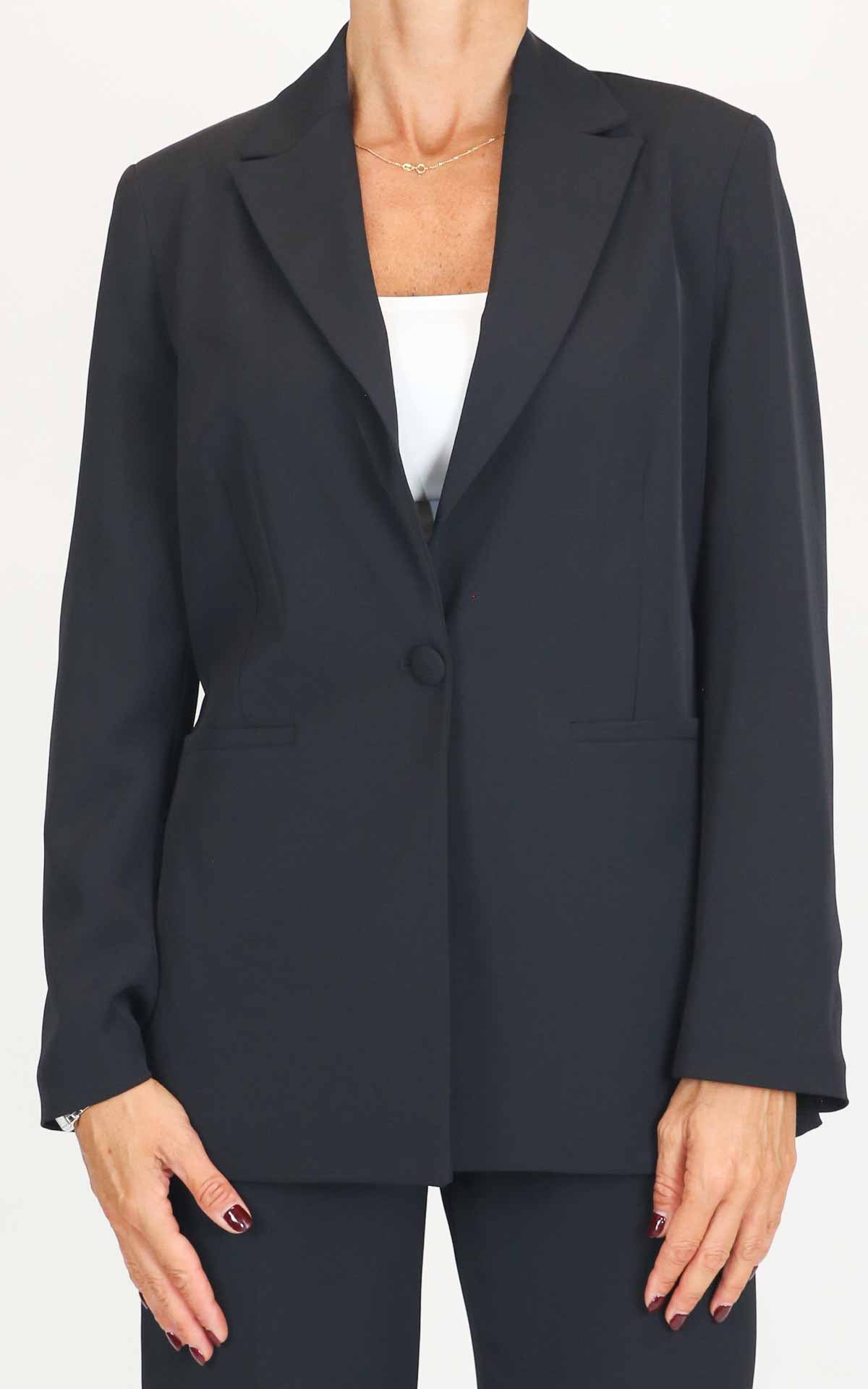 Susymix - Blazer con bottone - Nero