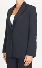 Susymix - Blazer con bottone - Nero