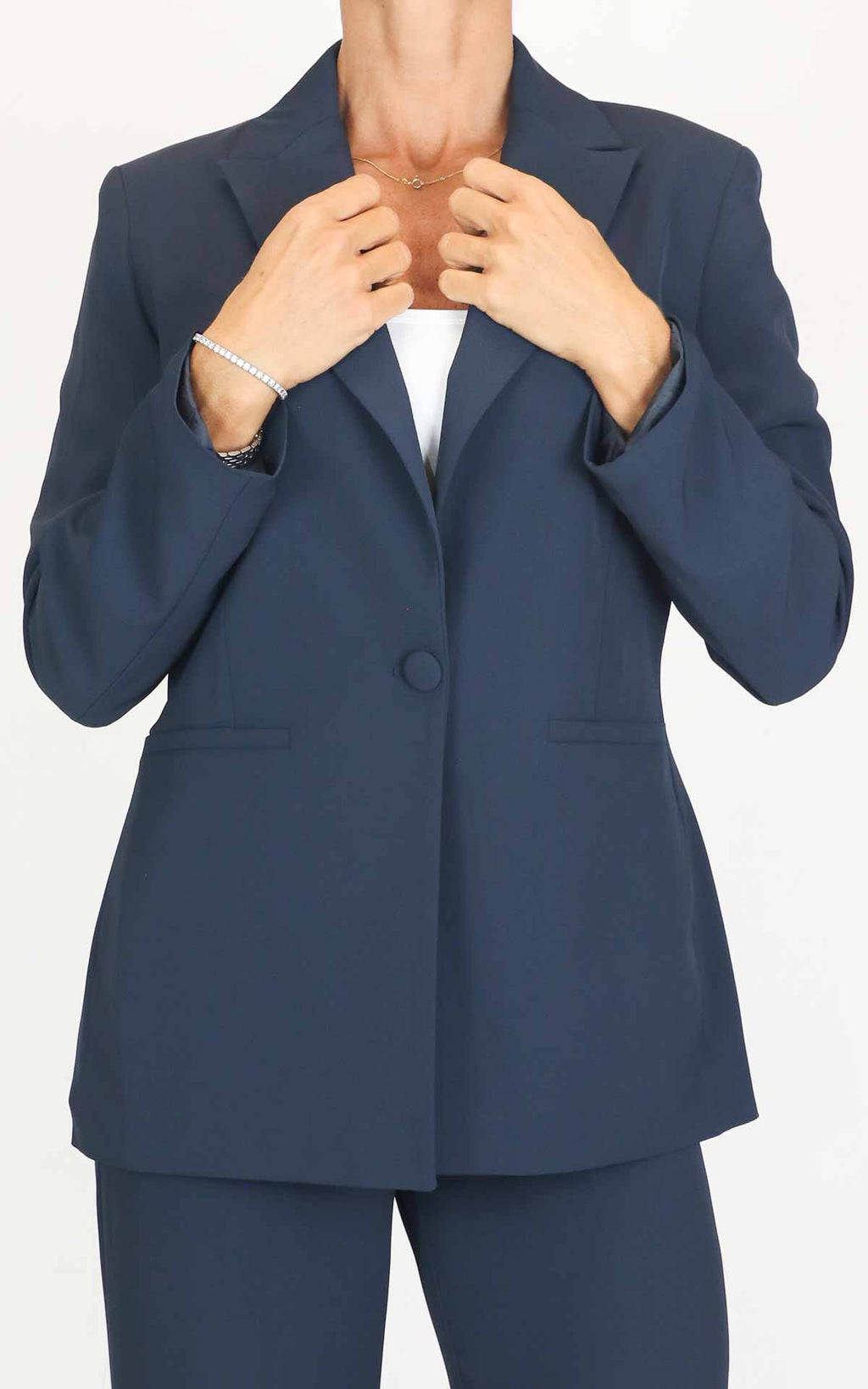 Susymix - Blazer con bottone - Blu