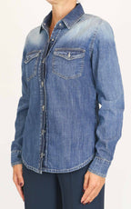 Initial - Camicia in denim - ALEXIA