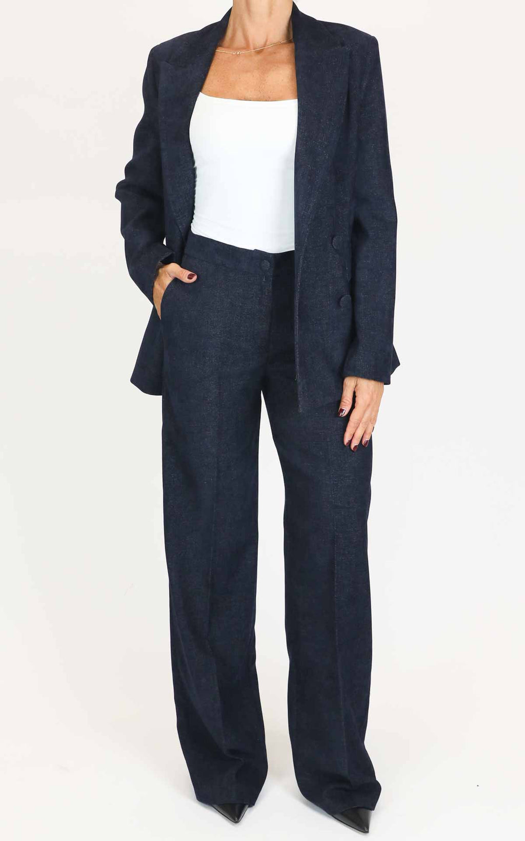 Susymix - Blazer con bottone - Nero