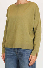 Initial - Maglia spacco laterale - Olio