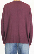 Initial - Maglia spacco laterale - Barolo