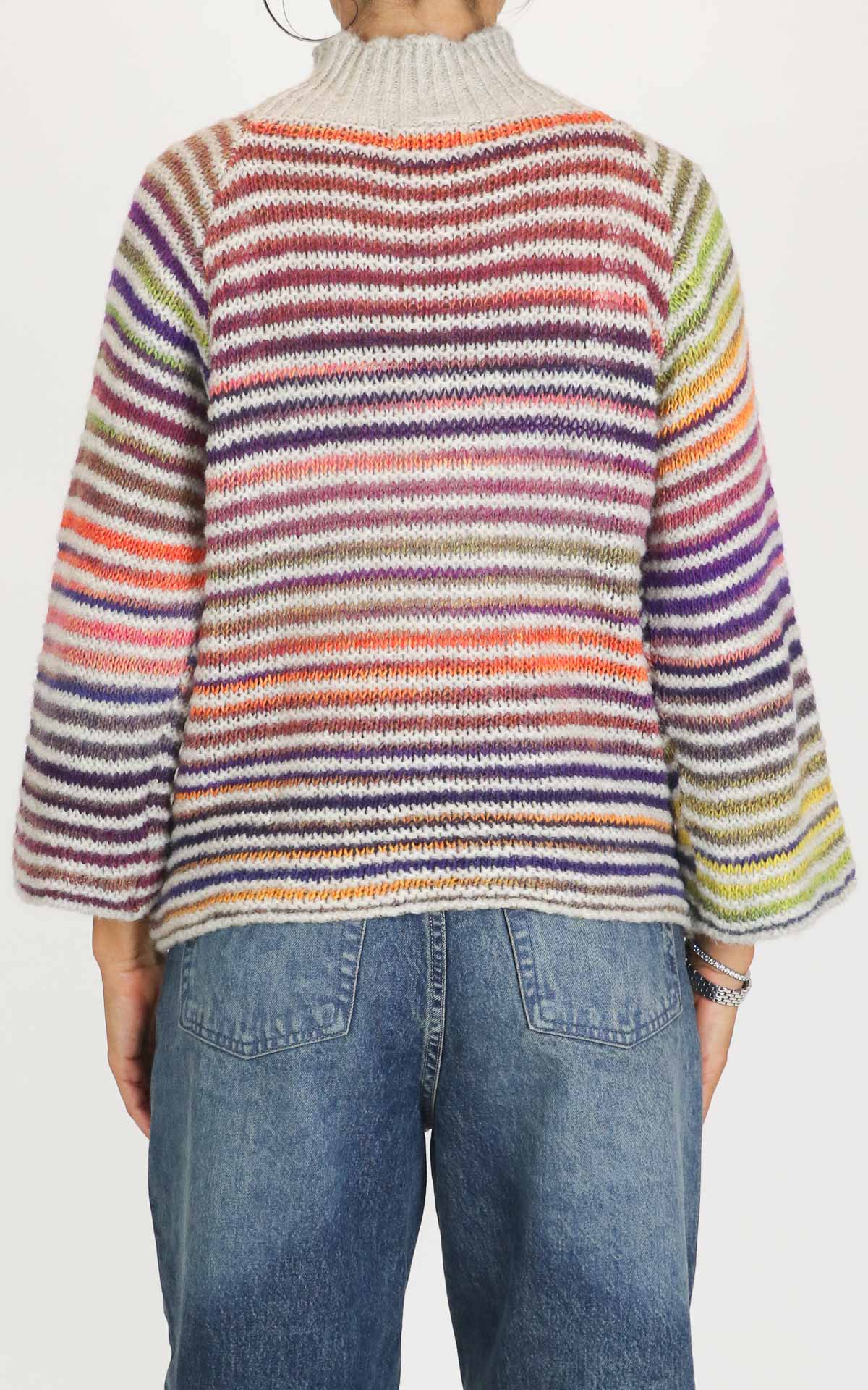 Flaminia G - Maglia cratere multicolor - Arancione