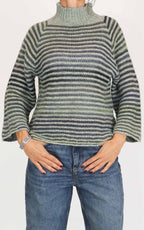 Flaminia G - Maglia cratere multicolor - Verde