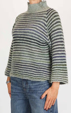 Flaminia G - Maglia cratere multicolor - Verde