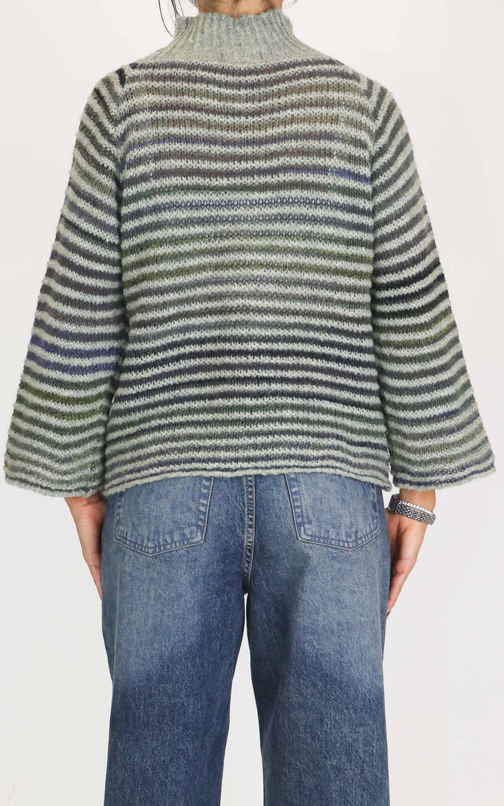 Flaminia G - Maglia cratere multicolor - Verde