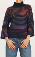 Flaminia G - Maglia cratere multicolor - Nero