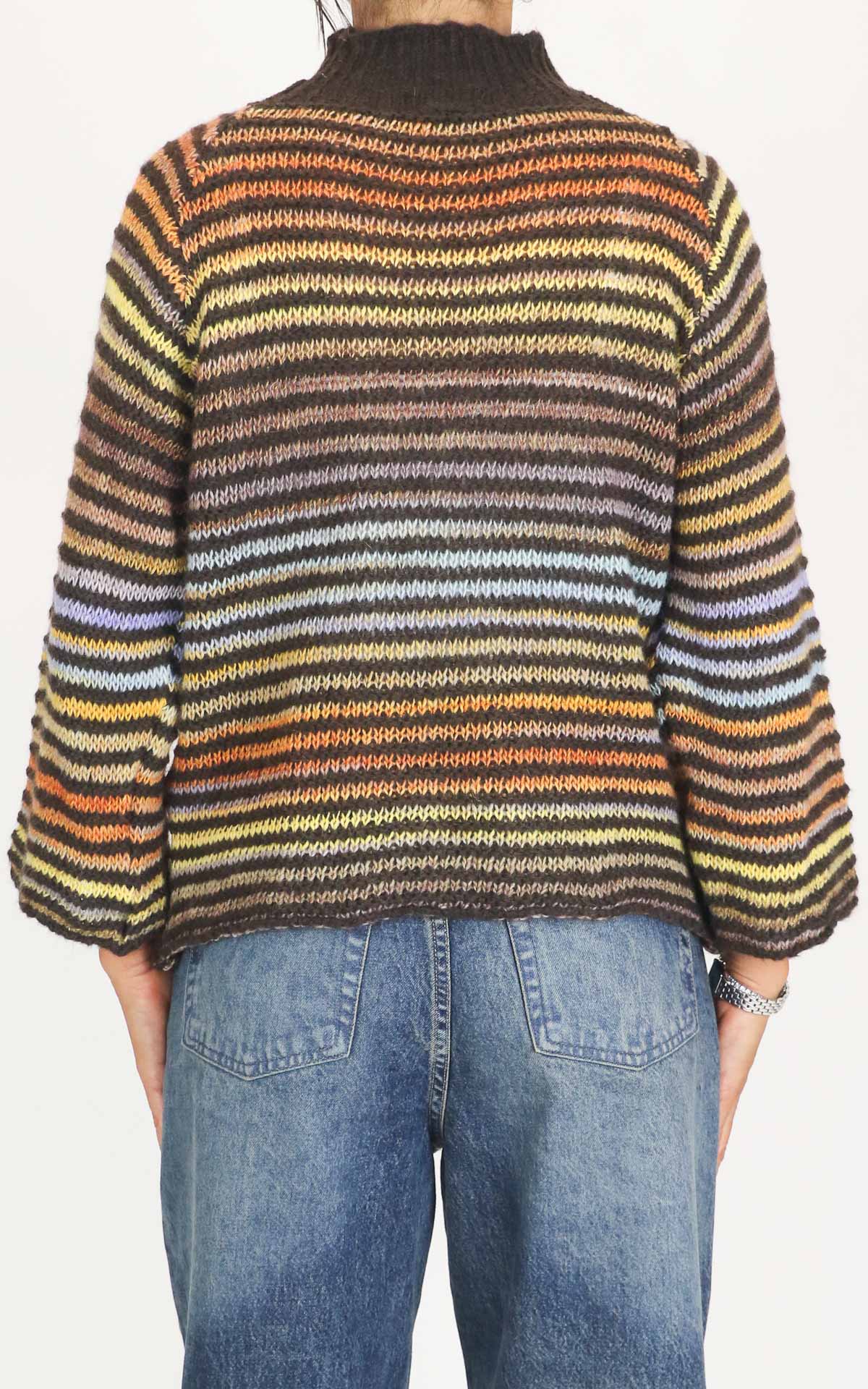 Flaminia G - Maglia cratere multicolor - Giallo