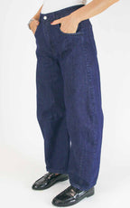 Off-On - Jeans baloon - Denim scuro