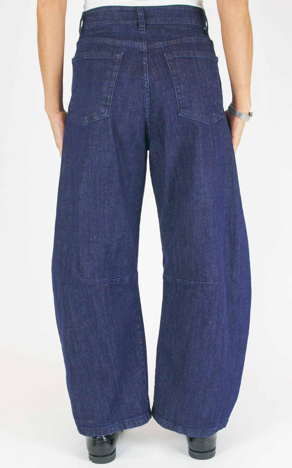 Off-On - Jeans baloon - Denim scuro