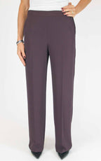 Imperial - Pantalone fluido palazzo - Barolo