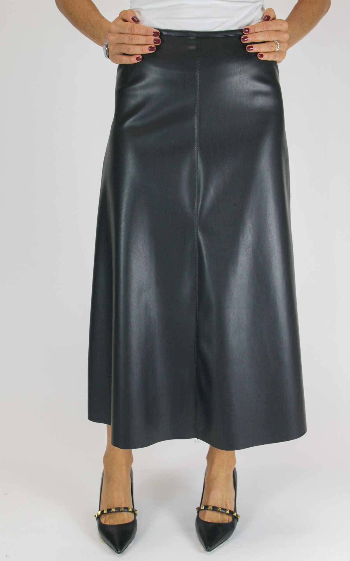 Off-On - Gonna in ecopelle - Nero