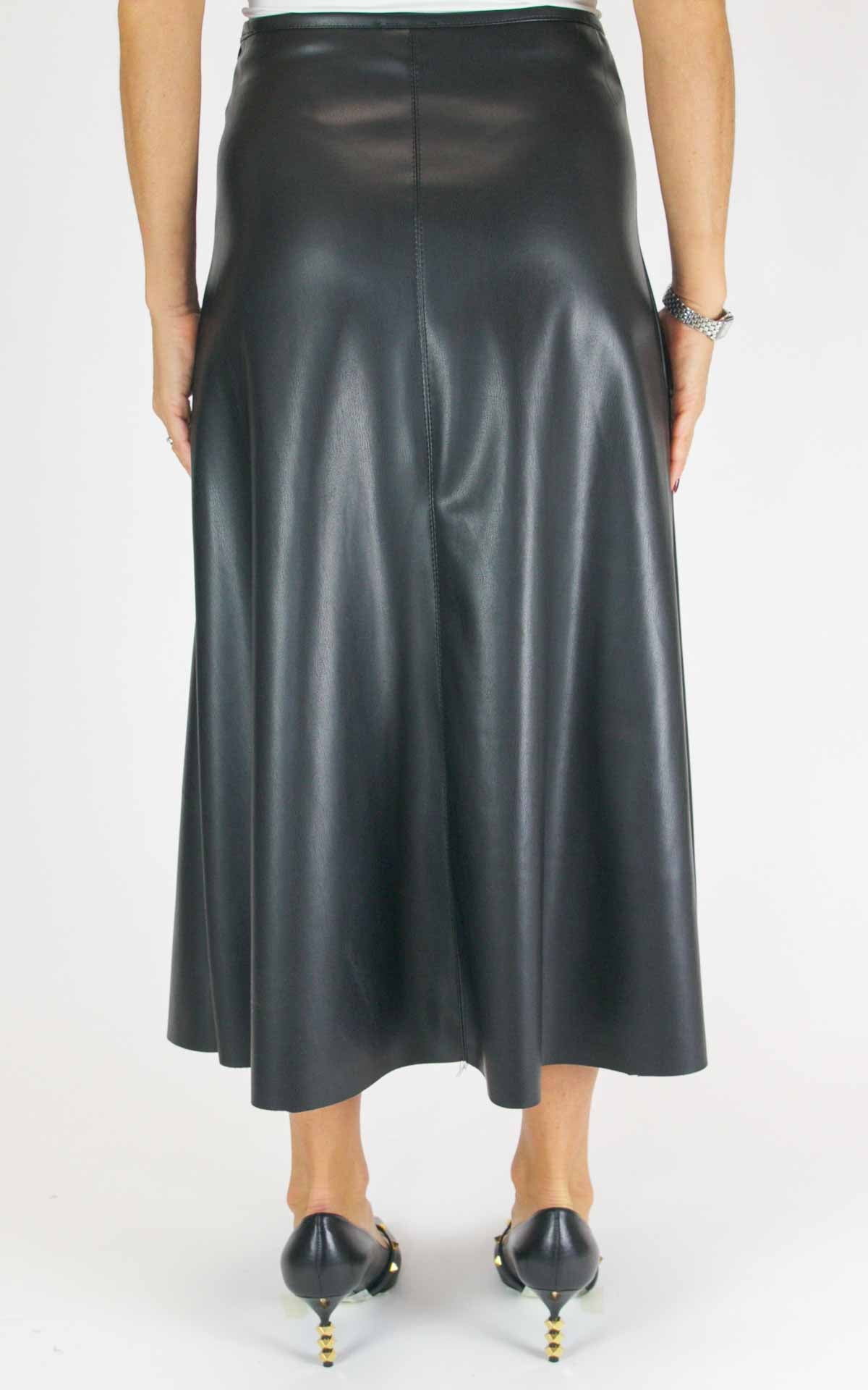 Off-On - Gonna in ecopelle - Nero