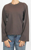 Susymix - T-shirt manica lunga campanella - Moro