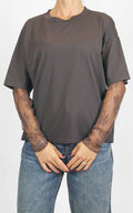 Susymix - Maglia con maniche pizzo - Moro
