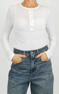 Susymix - Maglia serafino - Latte