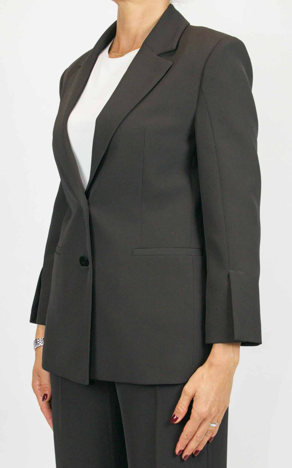 Imperial - Blazer fluid con spacchi maniche - Moro