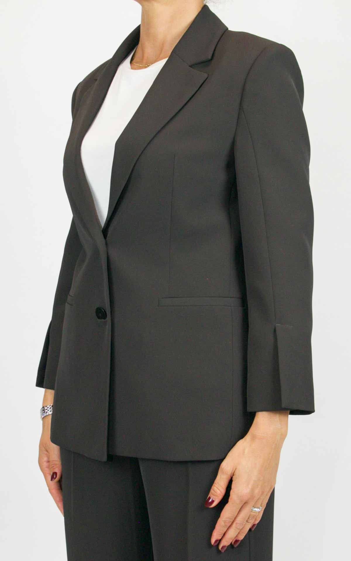 Imperial - Blazer fluid con spacchi maniche - Moro