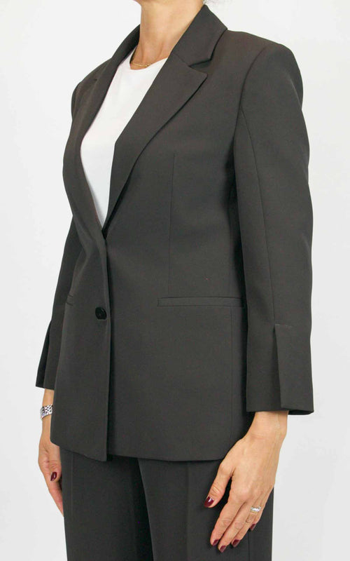 Imperial - Blazer fluid con spacchi maniche - Moro