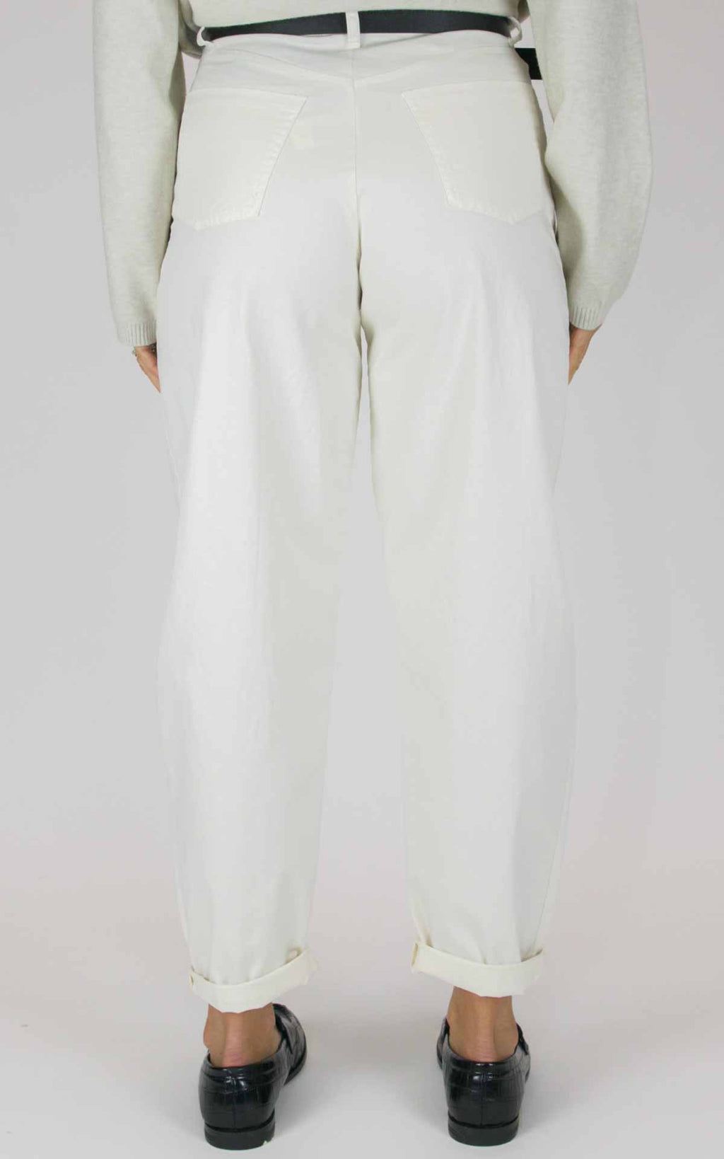 Susymix - Pantalone cuoricino in cotone modello ovetto - Latte