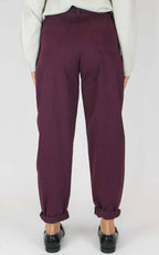 Susymix - Pantalone cuoricino in cotone modello ovetto - Barolo