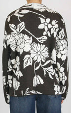 Off-On - Cardigan jacquard - Moro / panna