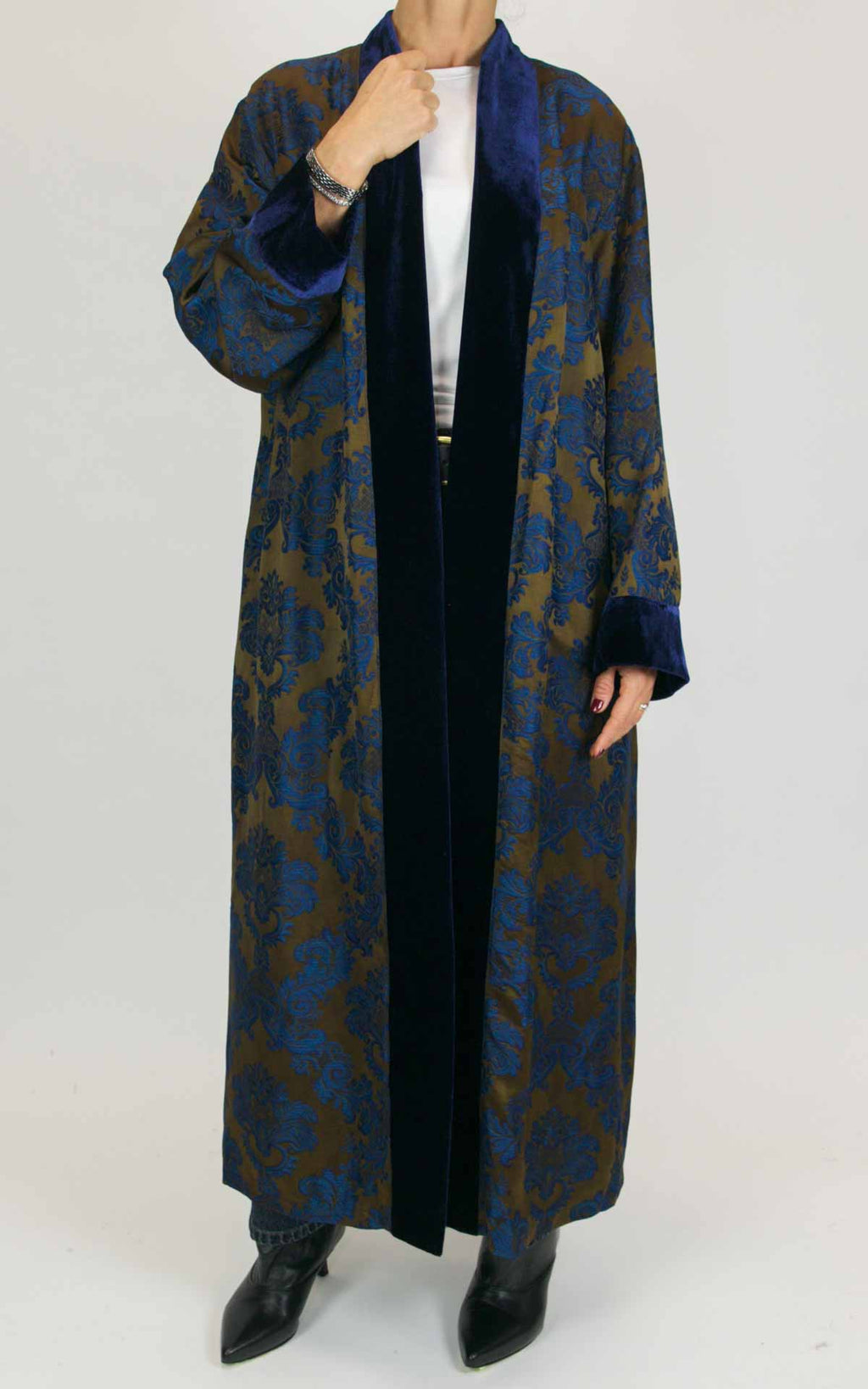 Wu'Side -  Kimono lungo - Moro/blu
