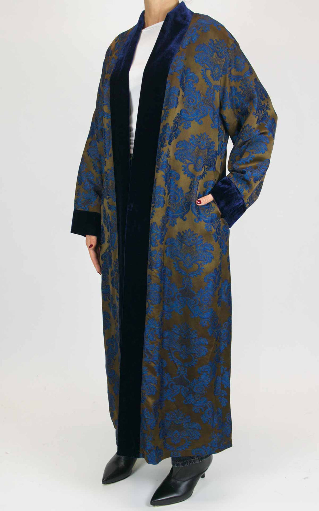 Wu'Side -  Kimono lungo - Moro/blu