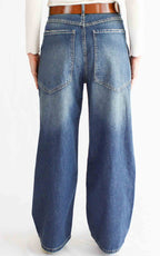 Initial - Jeans palazzo tasca grande - Maty 25