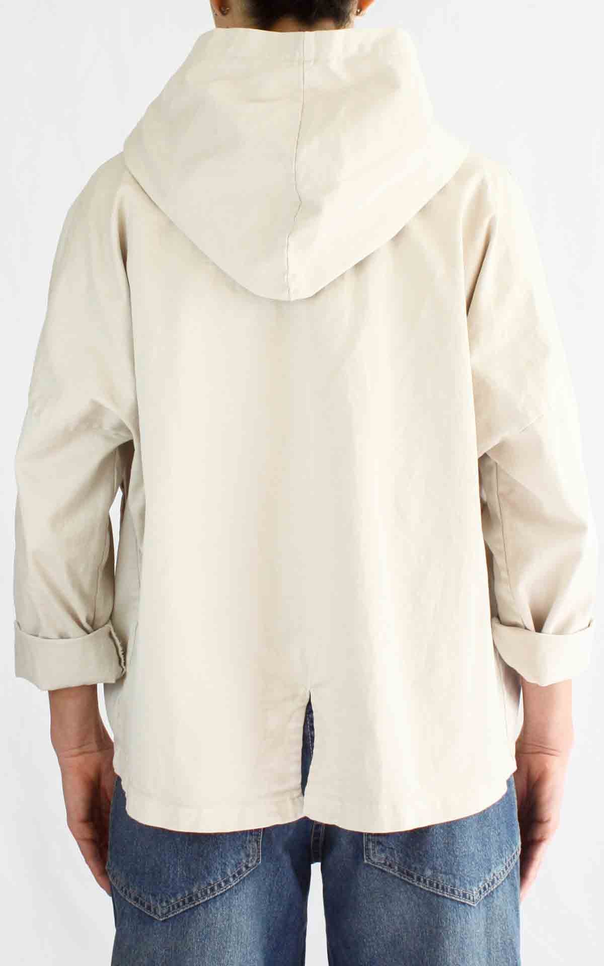 OFF - ON - Giacca cappuccio corta - Sabbia