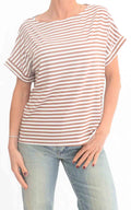 Susymix - Maglia kimono riga - Tabacco