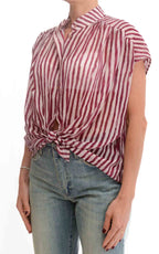 Susymix - Camicia gessata - Fico