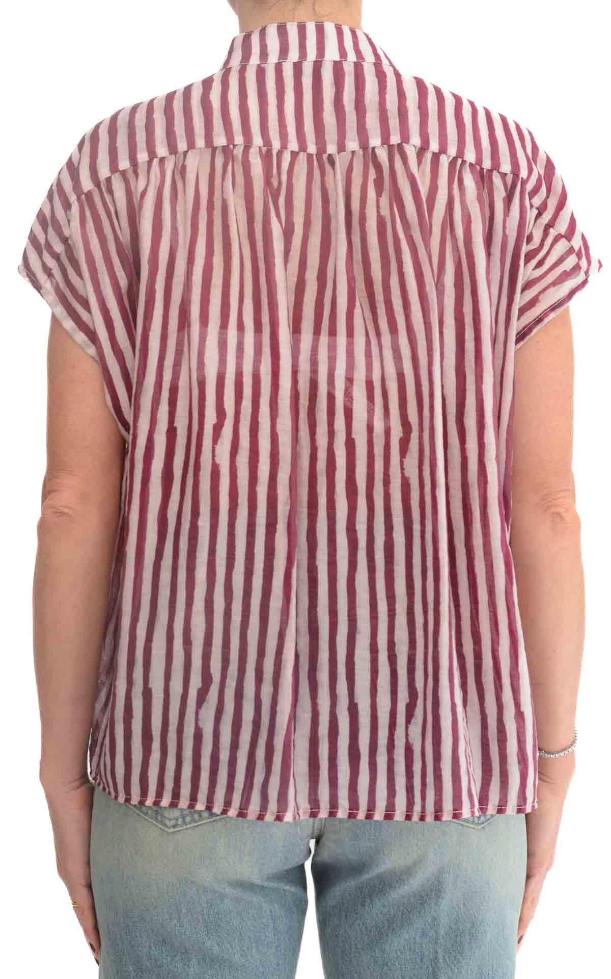 Susymix - Camicia gessata - Fico