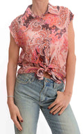 Susymix - Camicia fantasia floreale  - Fico