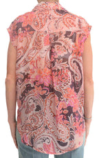 Susymix - Camicia fantasia floreale  - Fico