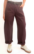Susymix- Pantalone ovetto con elastico - Fico