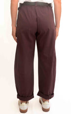 Susymix- Pantalone ovetto con elastico - Fico