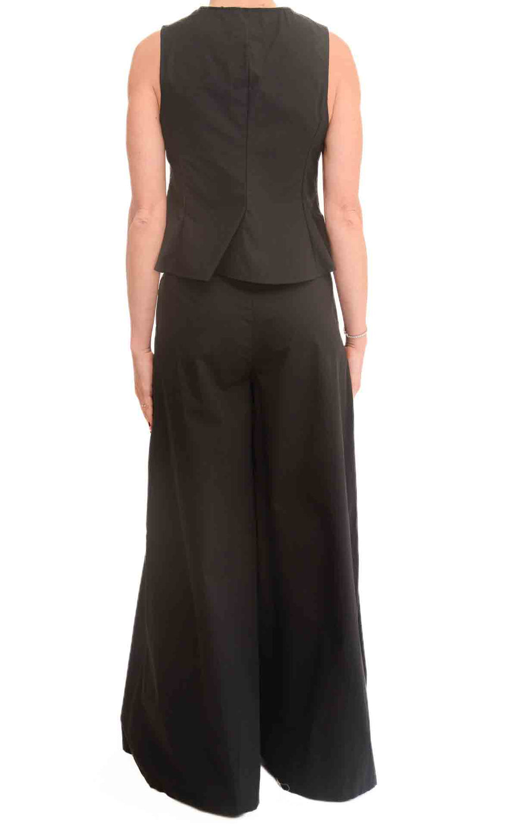 Susymix - Pantalone palazzo - Nero